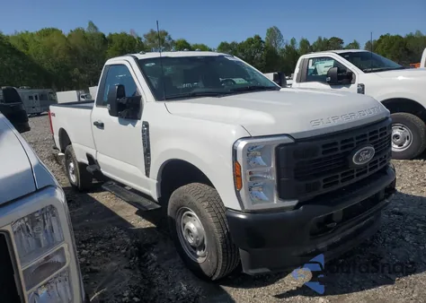 2024 Ford F250 Super Duty from USA, damaged, VIN 1FTBF2BA3RED41577